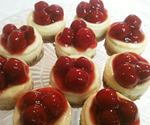 mini cheesecakes